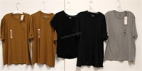 Lot of 5 Mens Assorted Shirts Sz L