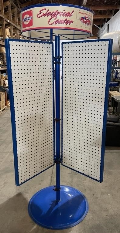 Spinning Retail Display Board (37" diam x 68"H)