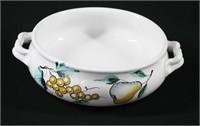 Porcelain Hand Painted Bowl 10"