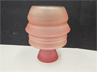 Karim Rashid Ego Art Glass Vase 14" h Paint Wear