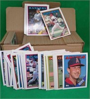 200+ 1988 Topps Baseball Cards With Checklist +