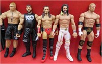 Wresting Lot 5 Action Figures Lesnar KO MORE