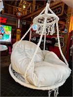 Hanging White Hammock Chair (new)