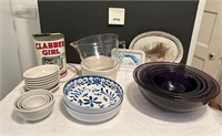 White Porcelain, Purple Glass & More