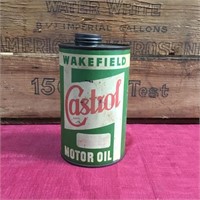 Wakefield Castrol Medium-Heavy Imp Pint Oil Tin