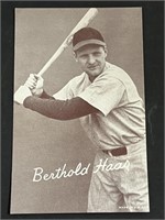 1940s Exhibit Card Berthold Haas
