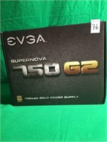 EVGA SUPERNOVA 750G2 750WATT GOLD POWER SUPPLY