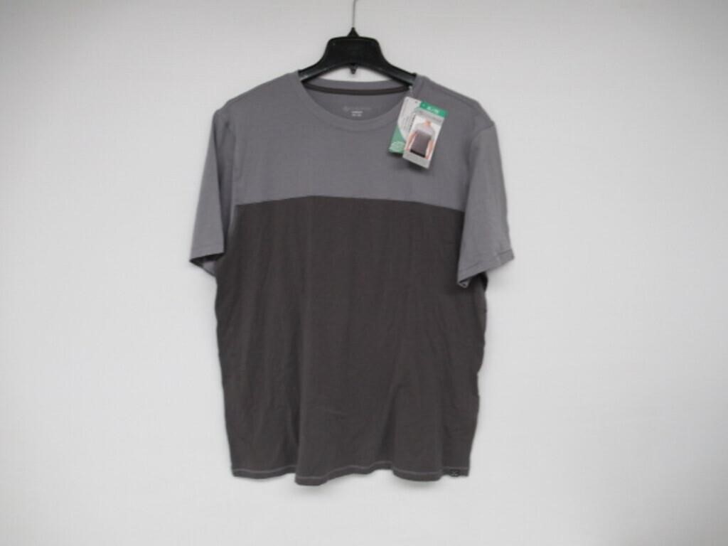 Cloudveil Men's XL Crewneck T-shirt, Grey Extra