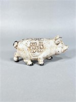 Norco Foundry Pig Cast Iron Advertising Still Bank