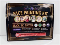 D1) New Face Painting Kit Black Tie Edition