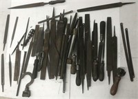 Lot of assorted tools including files