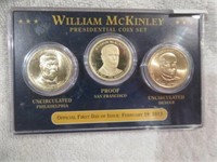 WILLIAM MCKINLEY PRESIDENTIAL COIN SET