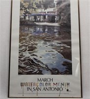 March Watercolor Month in San Antonio