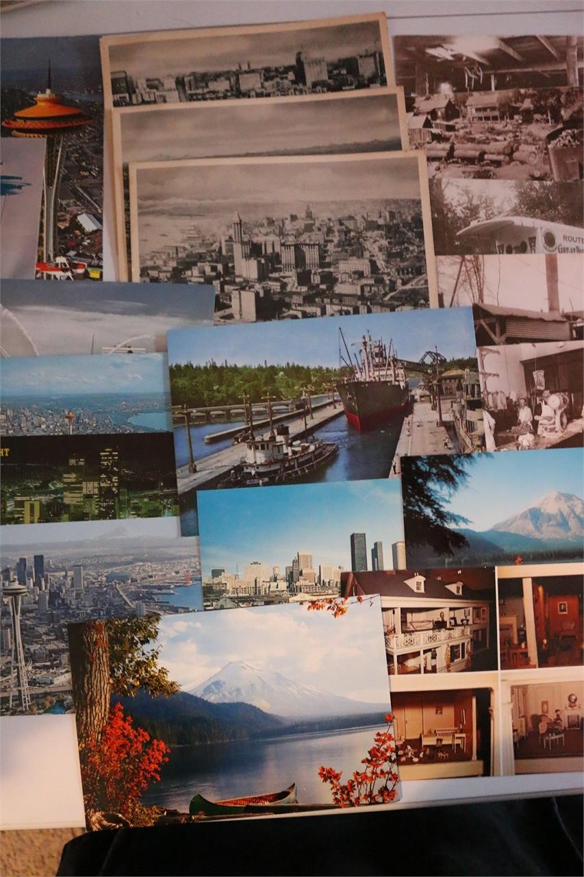 Assorted Seattle Oversized Postcards