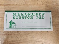 Millionaires' Scratch Pad - Consecutive $2 Bills