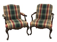 Pair of Open Arm Chairs