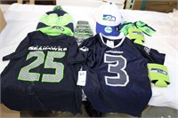 Seattle Seahawk Shirts Hats size Medium