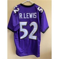 Ray Lewis Signed Jersey Beckett Coa