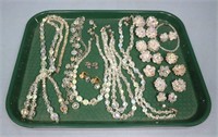 Group of Vintage Crystal Jewelry