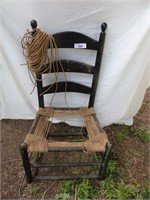 Rope Seat Chair - needs repair