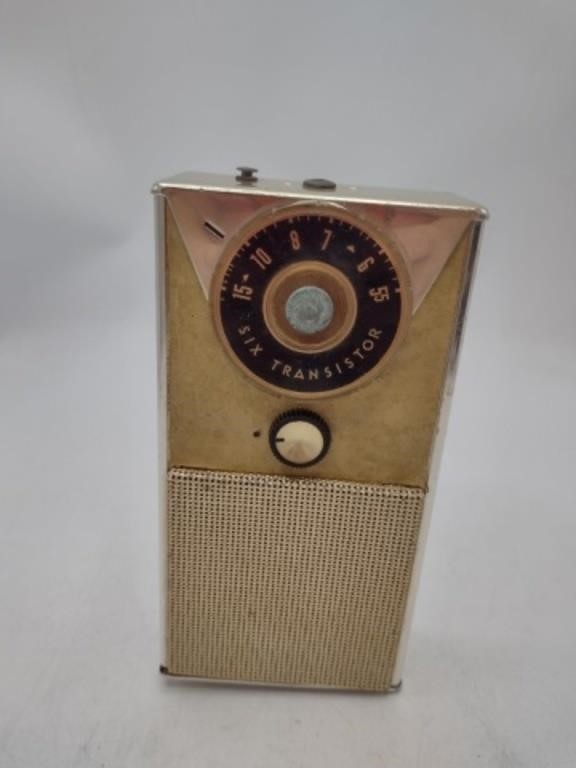 Vintage Six Transistor Hand Held Radio