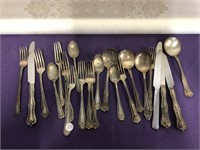 Large Lot of Vintage Old Silverware