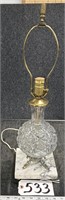 Marble Base Lamp 23" Tall