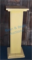 Yellow painted fern stand