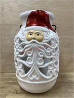 20 " Tall ceramic Santa vase