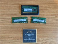 Lot of DDR4 SODDIM Ram Sticks (Laptop Ram)
