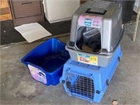 Litterboxes & Kennel
