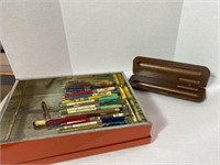 Tin with Pen Collection
