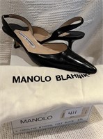 Gently Used- Manolo Blahnik Shoe