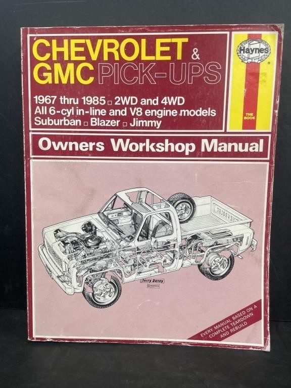 Haynes 1967-1985 Chevrolet & GMC Pick-Ups Owners