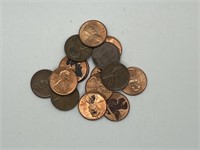 Collection of U.S. Pennies