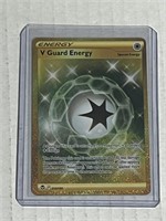 Pokemon V Guard Energy 215/195 Gold
