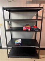 Heavy Metal Shelving Unit, 2'D x 4'W x 6'T