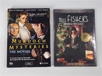 MURDOCH MYSTERIES MOVIE & MISS FISHER'S DVD