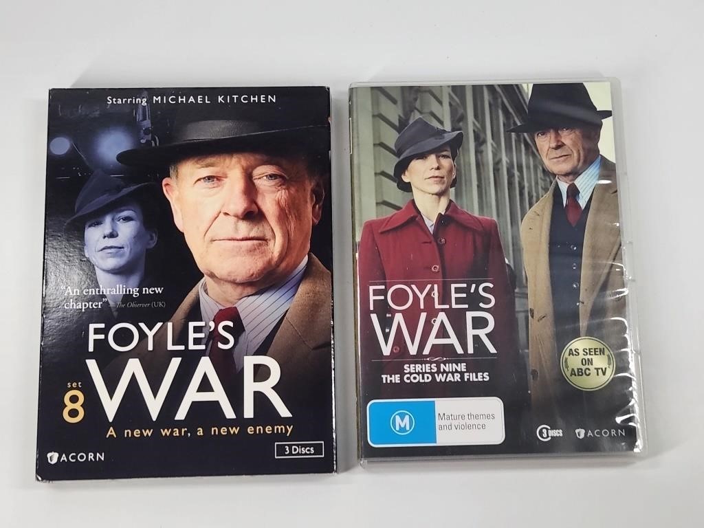 FOYLE'S WAR DVD SEASON 8 & 9