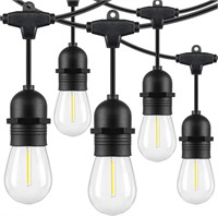 NEW $111 48FT LED Edison String Lights