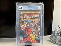 Spider-Woman #33 CGC Graded 7.5 Comic Book