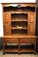 Vintage Hand-Made "Walter Cantrell" Farm Hutch