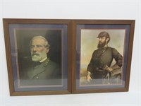 2 Framed Civil War Pictures