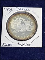 1981 Canada Silver Dollar