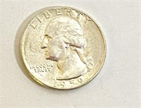 1959-D SILVER Washington Uncirculated Quarter