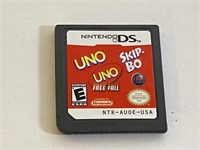 UNO Skip Bo Nintendo DS Video Game