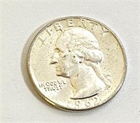 1962-D SILVER Washington Uncirculated Quarter