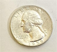 1959-D SILVER Washington Uncirculated Quarter