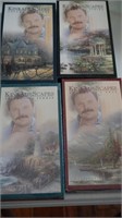 Set of Four Kinkade Scapes VHS Tapes