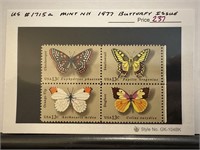 1715A MINT NH 1977 BUTTERFLY ISSUE STAMP